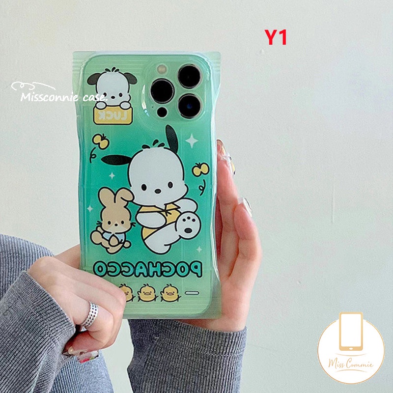 Soft Case TPU Motif Kartun Pochacco Melody Untuk IPhone 7Plus 8Plus 11 12 13 14 Pro Max XR 7 6 6s 8 Plus X Xs Max SE 2020