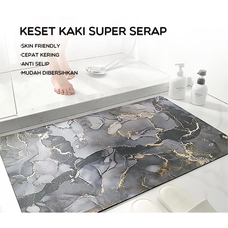 KESET ALAS KASI DAYA SERAP TINGGI ANTI LICIN BMV10