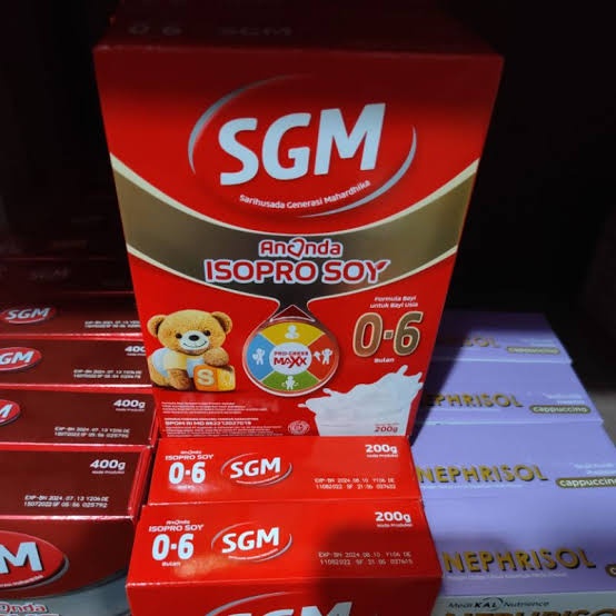 SGM SOYA ISOPRO SOY 0-6 BULAN 200 GR