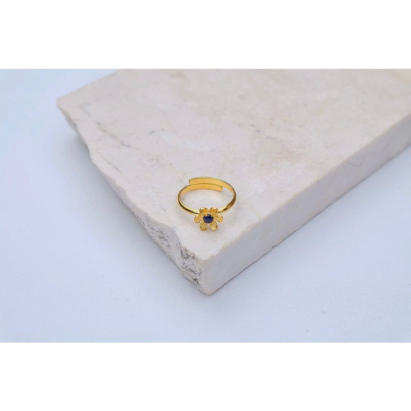 Cincin Aster Sapphire Birthstone September