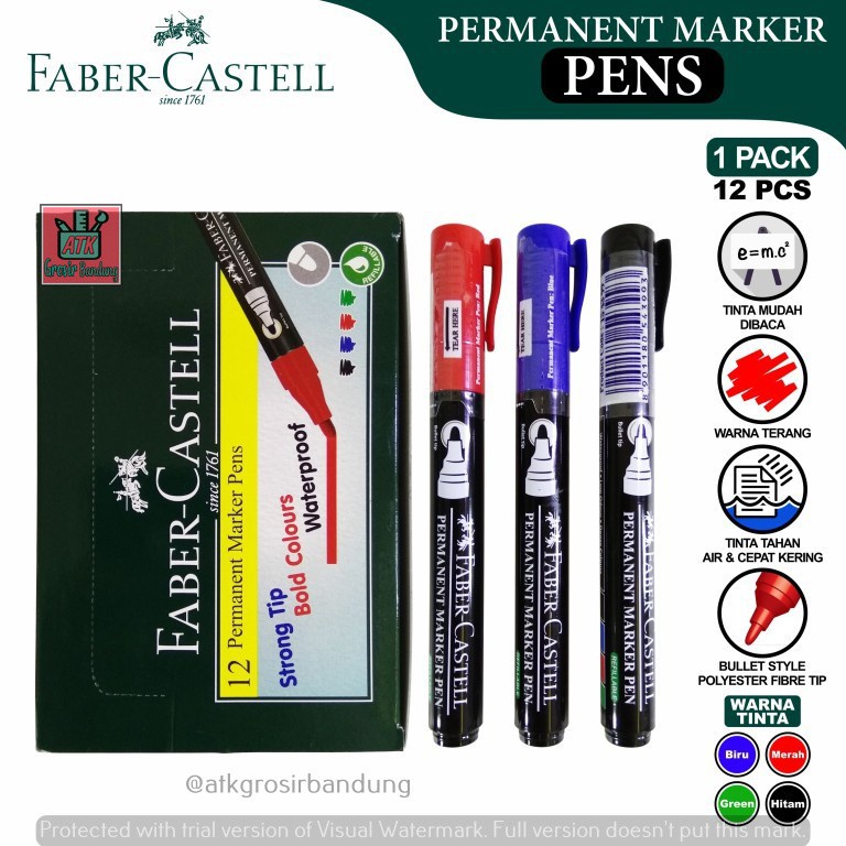 

Permanent Marker Ink Faber-Castell Eco Satuan