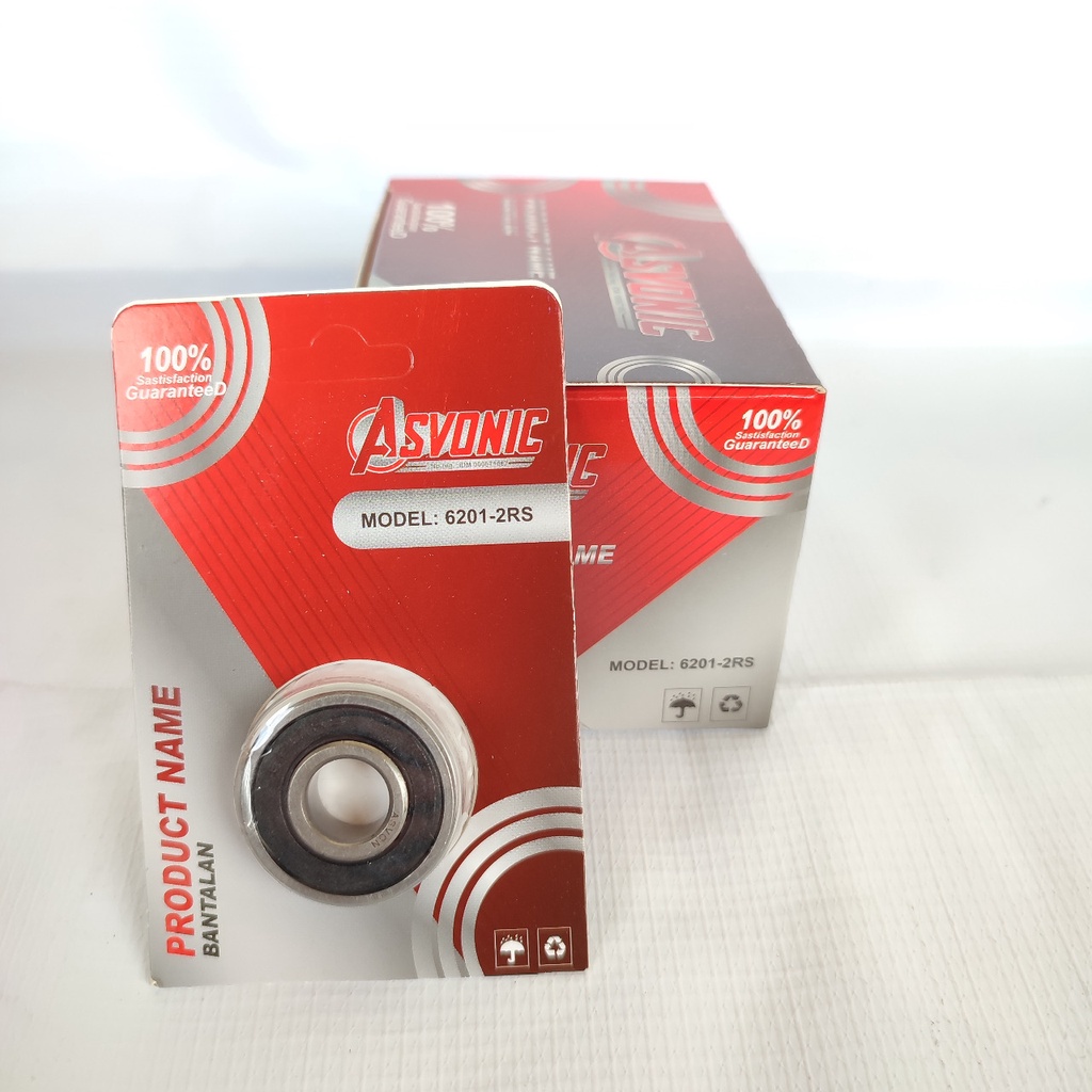 BEARING OEM 6201 MEREK ASVONIC PAKET 10