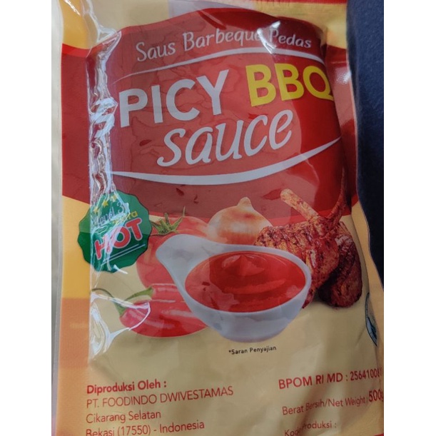 My Taste Spicy Hot Barbeque Sauce / saus BBQ pedas level 2 500 gram