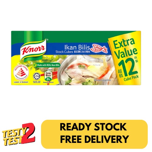 

Knorr Stock Cubes - Ikan Bilis 120g