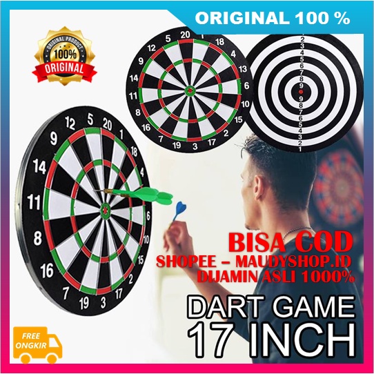 Dart Board Game Permainan Lempar Anak Panah ASLI ORI