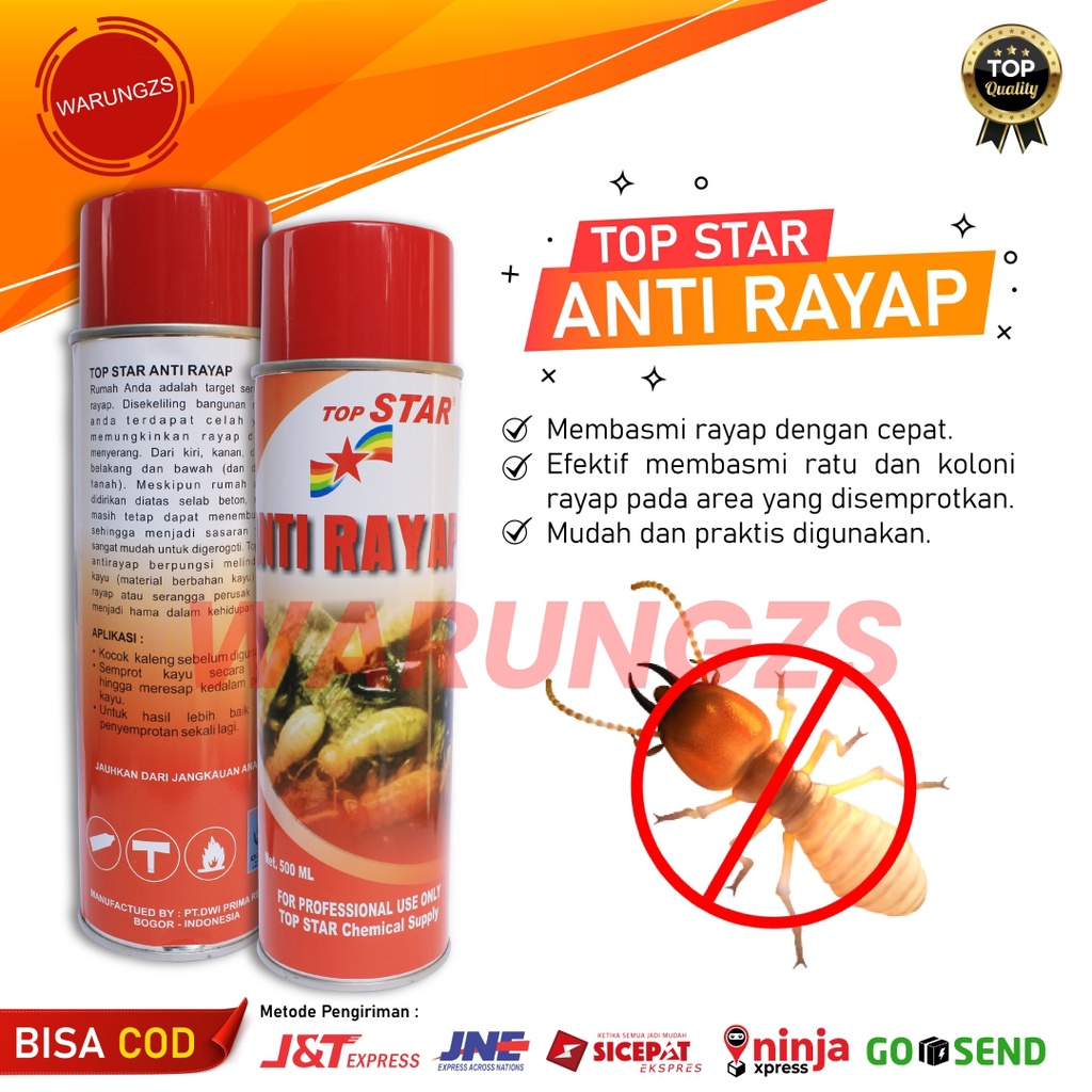 Obat Anti Rayap Pembasmi Rayap Racun Rayap