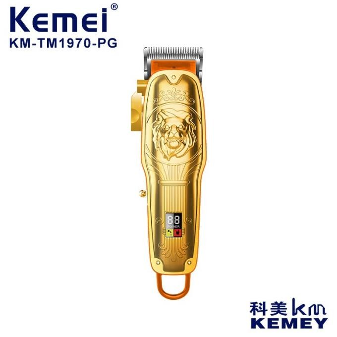 COD Alat Cukur Rambut KEMEI KM TM-1970 pg hair clipper Professional / Mesin Cukur Rambut Kemei TM 1970PG / Cukuran Rambut Kemei KM-1970