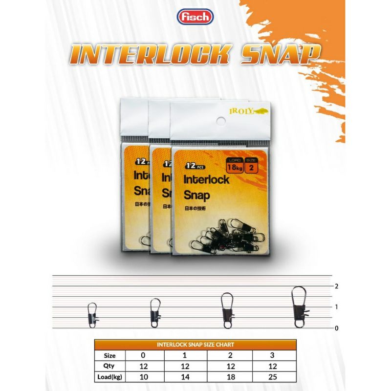 INTERLOCK SNAP IROLY