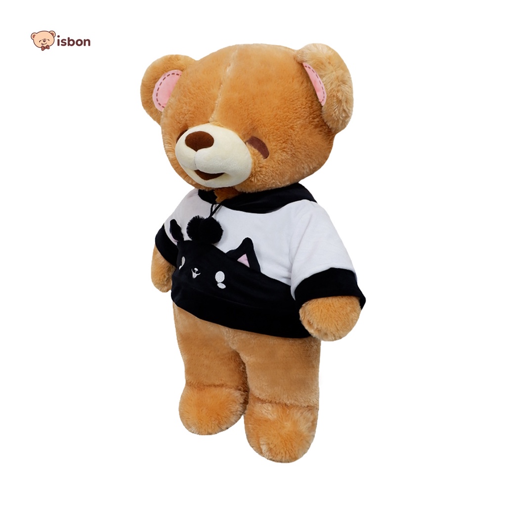 Boneka Beruang Boney Bonita Bear 63cm STD With Baju Cat Pink by Istana Boneka