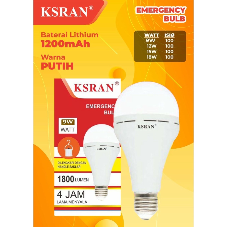 LAMPU EMERGANCY KSRAN