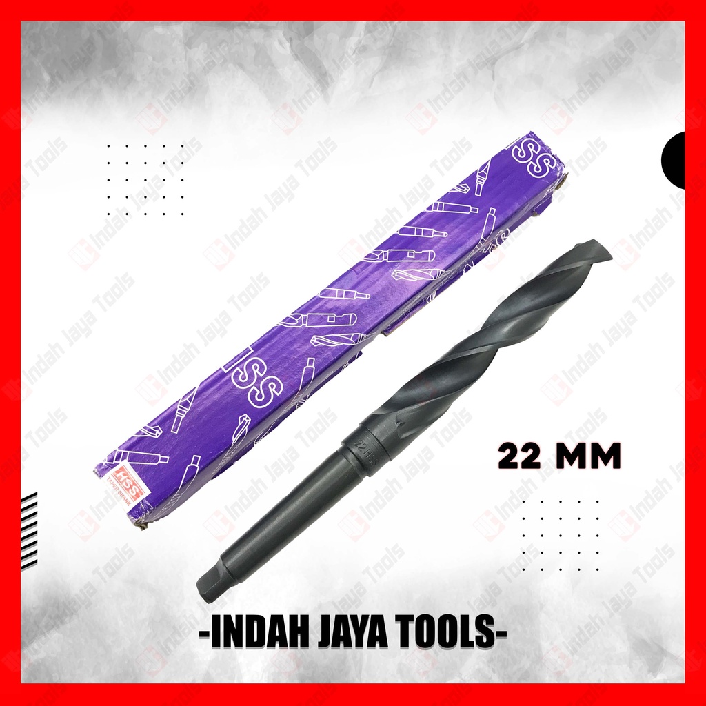RRC HSS Mata Bor Cones 22 mm - Taper Shank Kones 22mm Besi Magnet