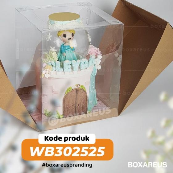 

Dus Kue Tinggi Tall Cake Box Mika 25 x 25 x 30cm Kotak | WB302525