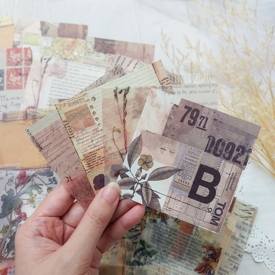 

Deco Paper - Assorted Retro Journal Decoration Paper