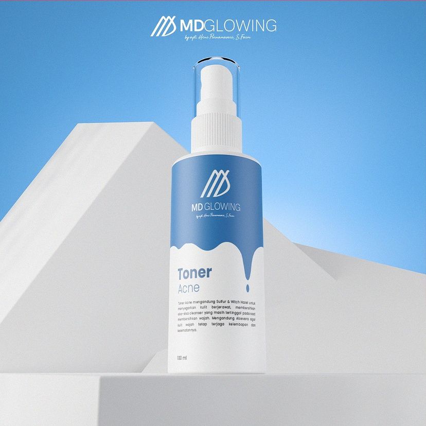 MD GLOWING – Toner acne by md glowing new MD Glowing Distributor Resmi
