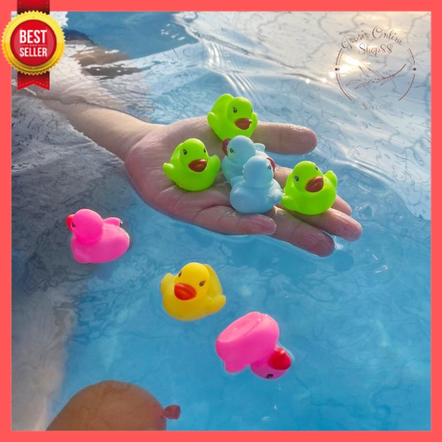 GOS - E308 - MAINAN Bebek Karet Mainan Mandi Anak/COLORFUL RUBBER DUCK