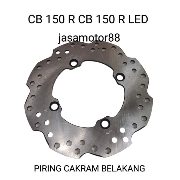 PIRING CAKRAM BELAKANG CB 150 R CB 150 R LED ANTI KARAT