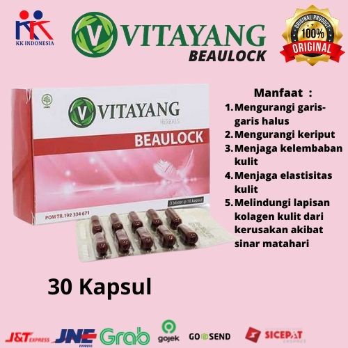Vitayang Beaulock Kembalikan Kekencangan Kulit Secara Alami Astaxanthin KK Indonesia