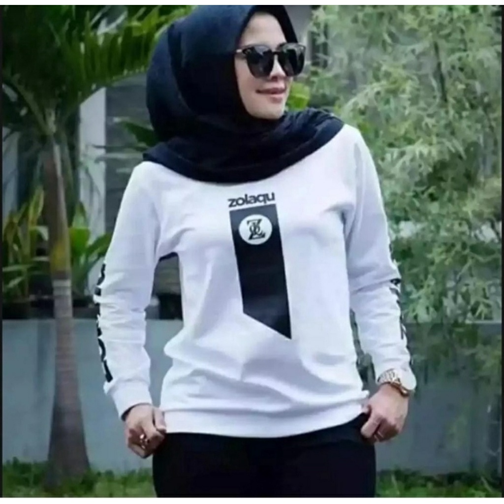 kaos zolaqu (02) baju kaos atasan zolaqu zolaku jolaku jolaqu senam olahraga original ori premium terbaru 2023 zumba gowes lengan panjang