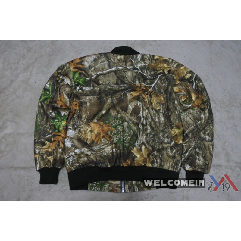 Jaket Bomber Realtree Edge Camo