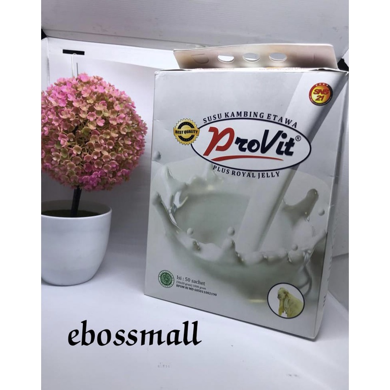 

susu kambing etawa provit harga 10 sachet Original.