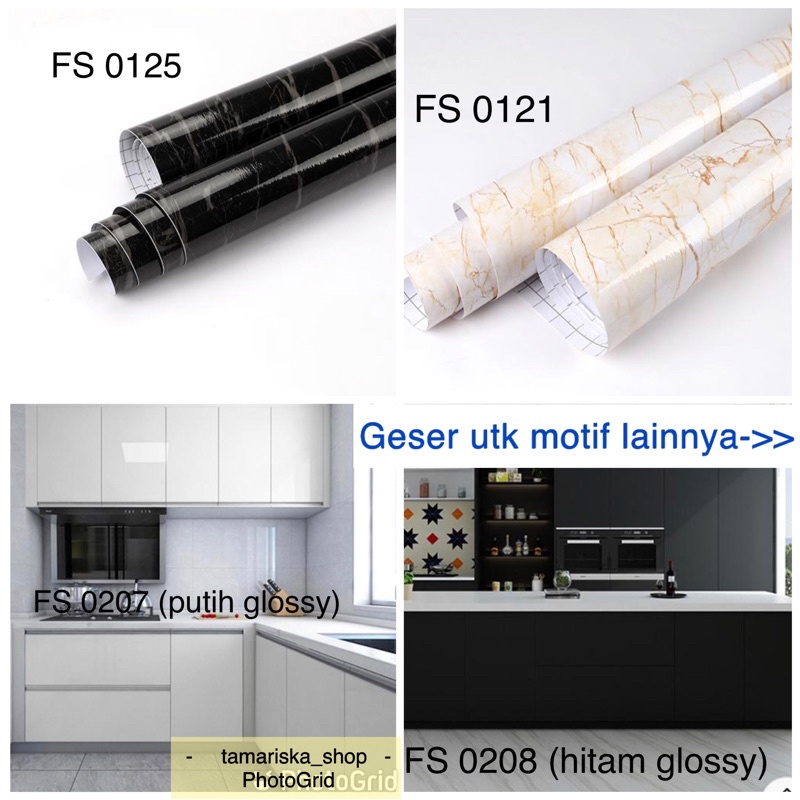 PVC sheet interior sticker decosheet pelapis furniture