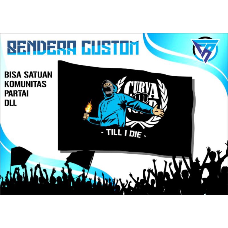 Cetak bendera costum | bendera komunitas| bendera partai | bendera BANK / KPR | bendera kelas | bend