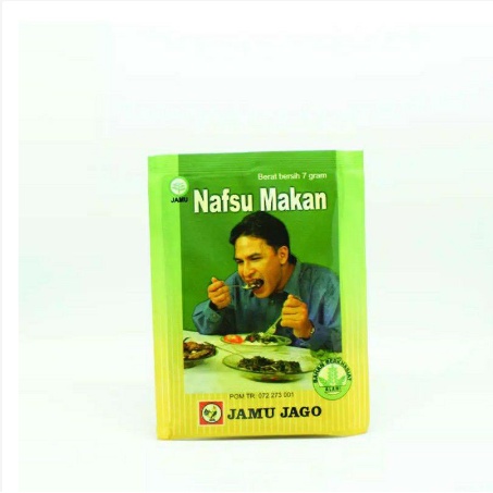 

nafsu makan jamu jago isi 10 sachet