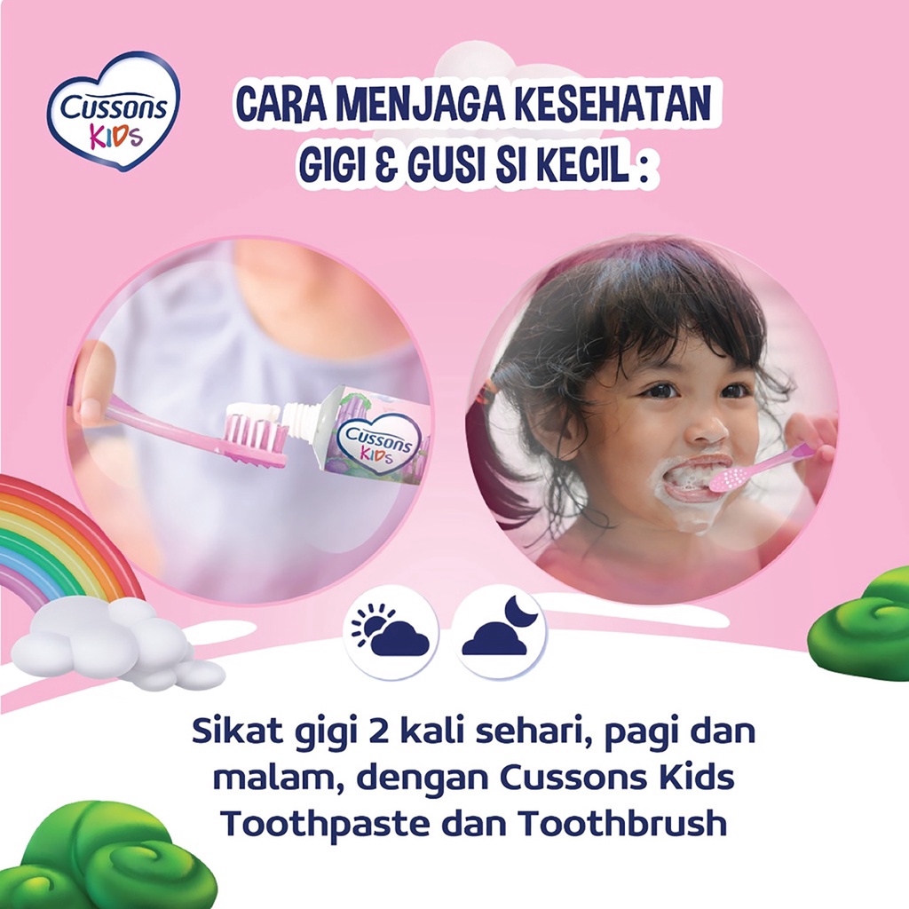 Cussons Kids Toothbrush Unicorn Soft - Cussons Sikat Gigi Anak 5-7 Tahun
