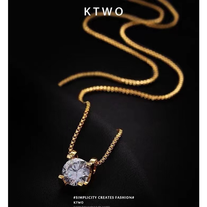 Kalung Titanium Permata Perhiasan Wanita Jewelry 8932