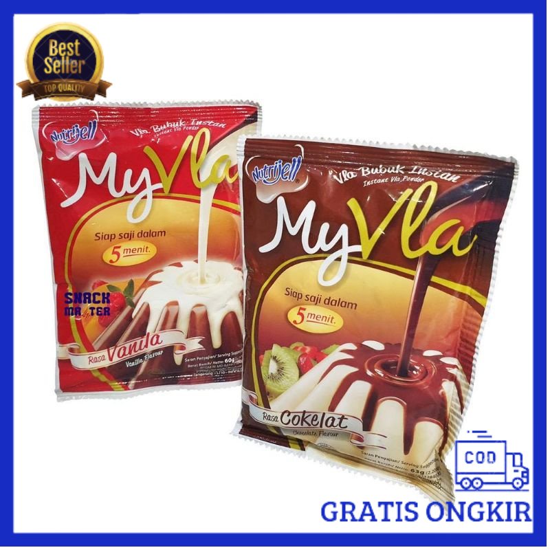 

VLA BUBUK MYVLA COKLAT 63GRAN & VANILA 60 GRAM