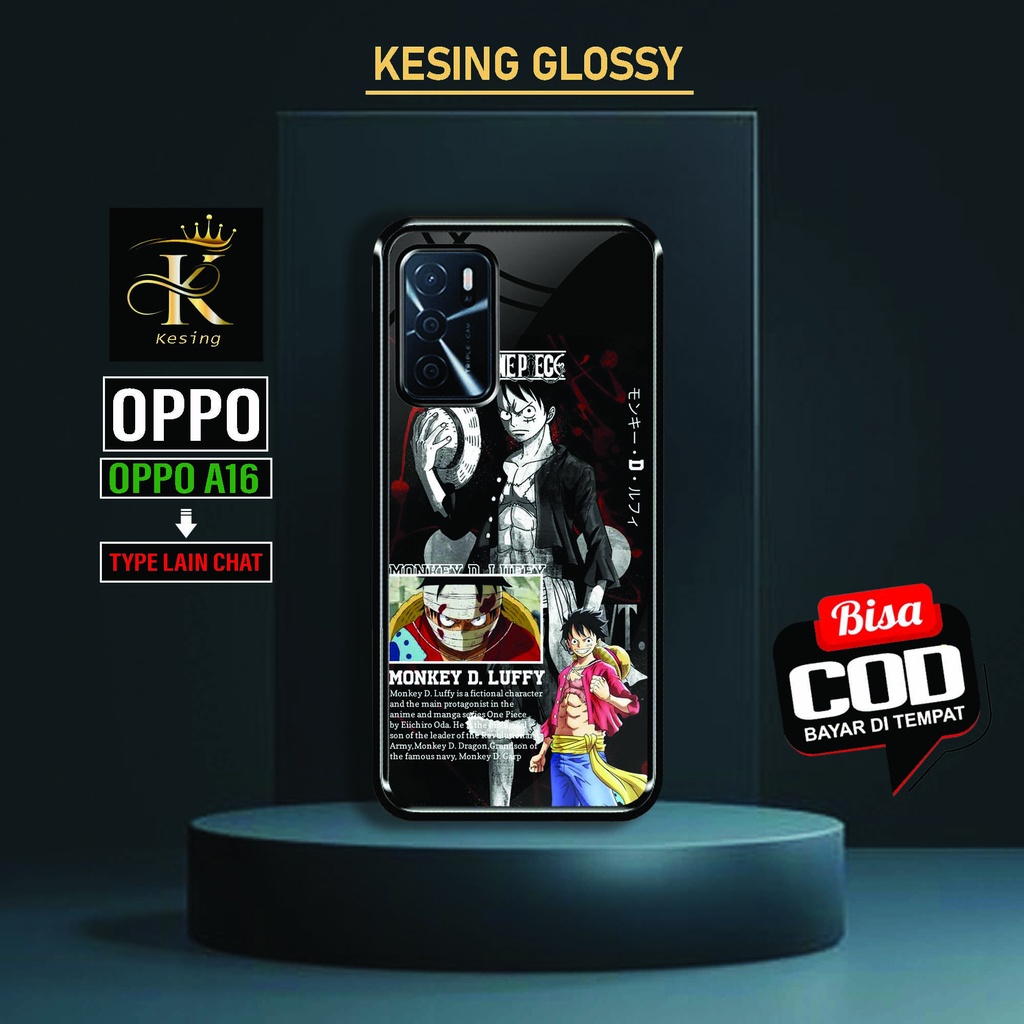 Case Oppo A16 Terbaru - Motif ANIME - Fashion Case - Pelindung Hp Oppo - Case Oppo a16 - Silikon Pri