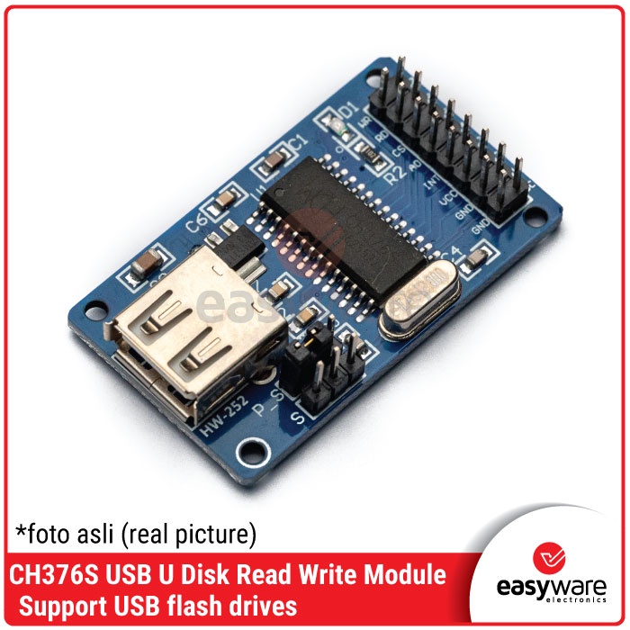 CH376S USB Module U Disk Read Write Module CH376 USB Flashdisk Module