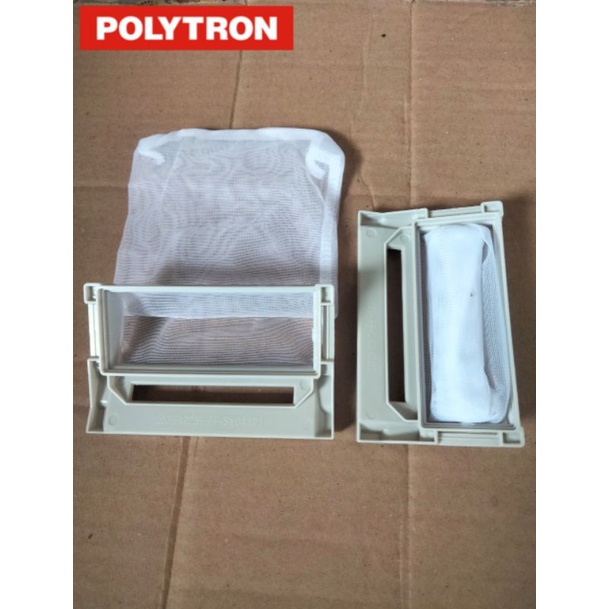Saringan/Filter Mesin Cuci 1 Tabung Polytron Zeromatic | 10,3 cm × 6,3 cm