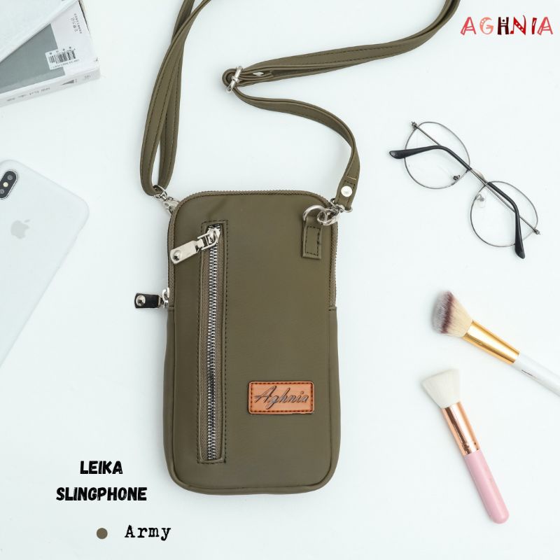 SLINGPHONE LEIKA CHOCOLY BY AGHNIA TAS HP WANITA