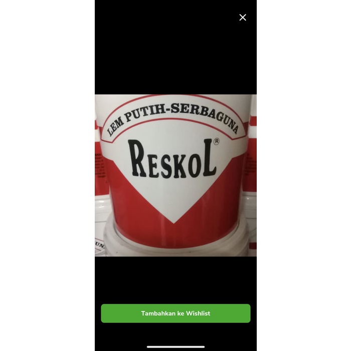 

Perekat Lem Reskol 20 Kg