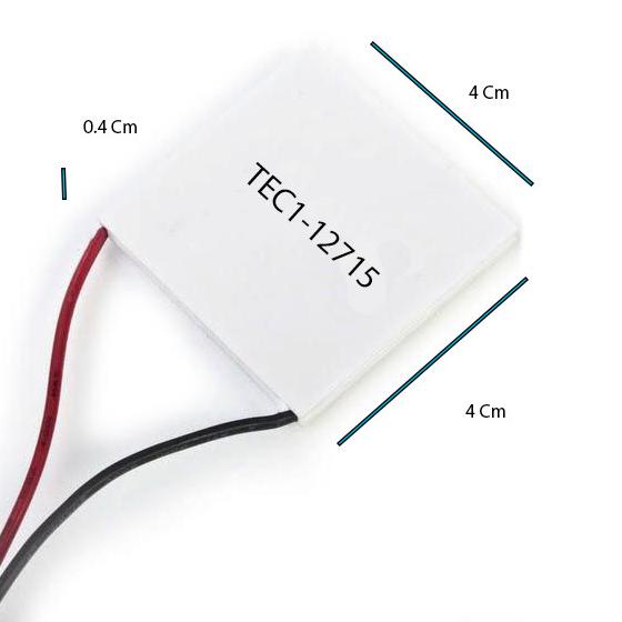 TEC1-12715 Peltier Thermoelectric TEC 12V 15A TEC1 12715 Pendingin