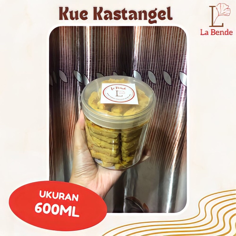 

Labende Kue Kastangel Keju (600ml)