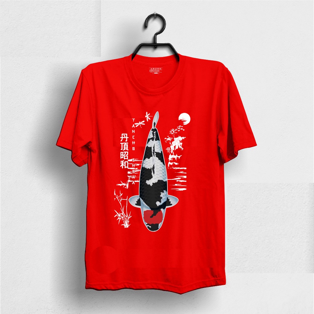 KAOS KOI JEPANG KAOS KOI BID SIZE JUMBO