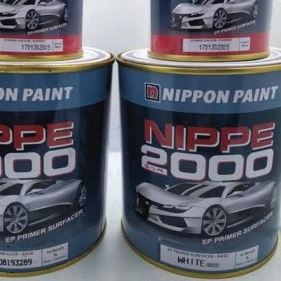 CAT MINYAK DASAR (EPOXY PRIMER SURFACER) NIPPE 2000 - White