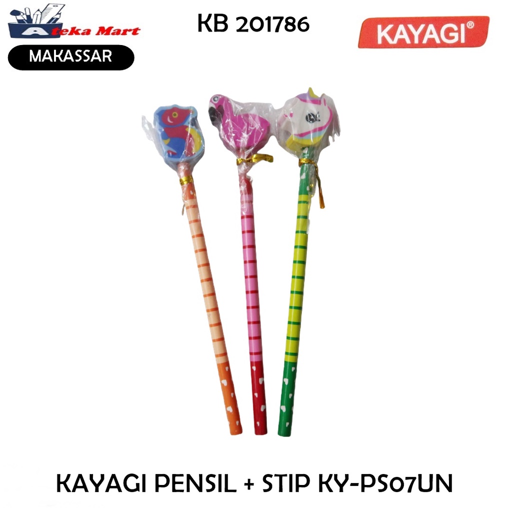 

[PCS] KAYAGI PENSIL + STIP KY-PS07UN