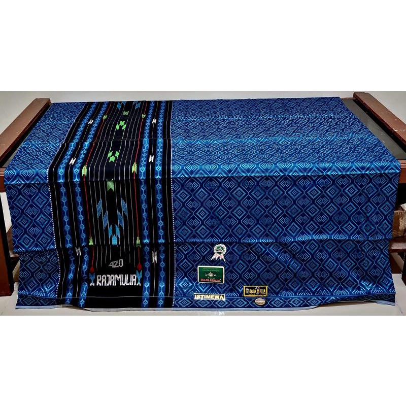 Sarung Tenun Sutra Raja Mulia 420 Exclusive Songket Asli