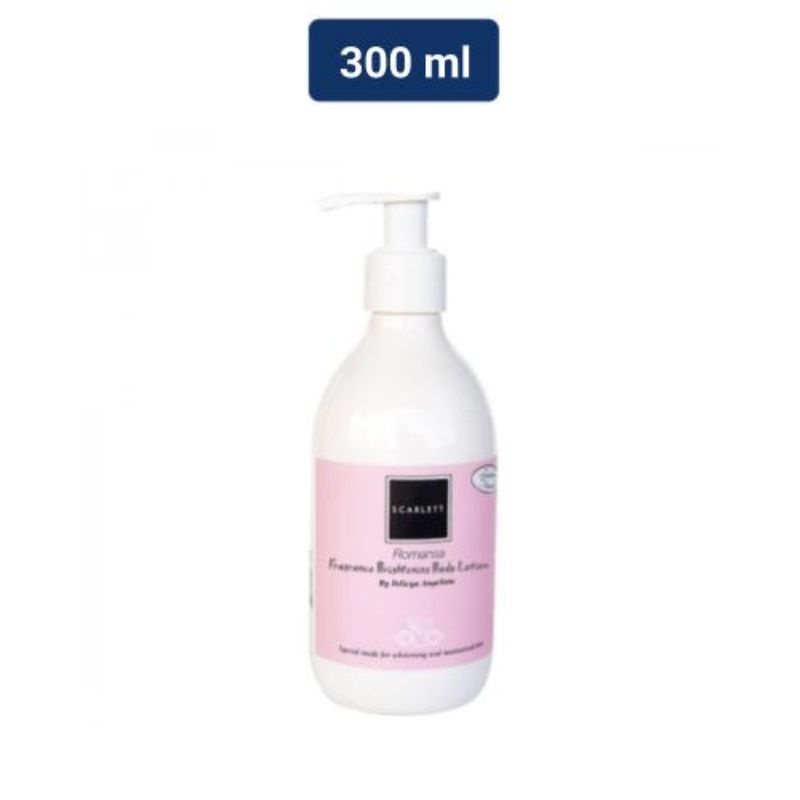 Scarlett Fragrance Brightening Body Lotion Romansa 300 ml