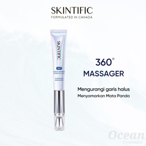 SKINTIFIC Crystal Massager Lifting Eye Cream 20g