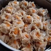 

DIMSUM AYAM JUMBO PREMIUM isi 5pcs, 10pcs Full Daging Ayam HALAL Free Saos Dimsum