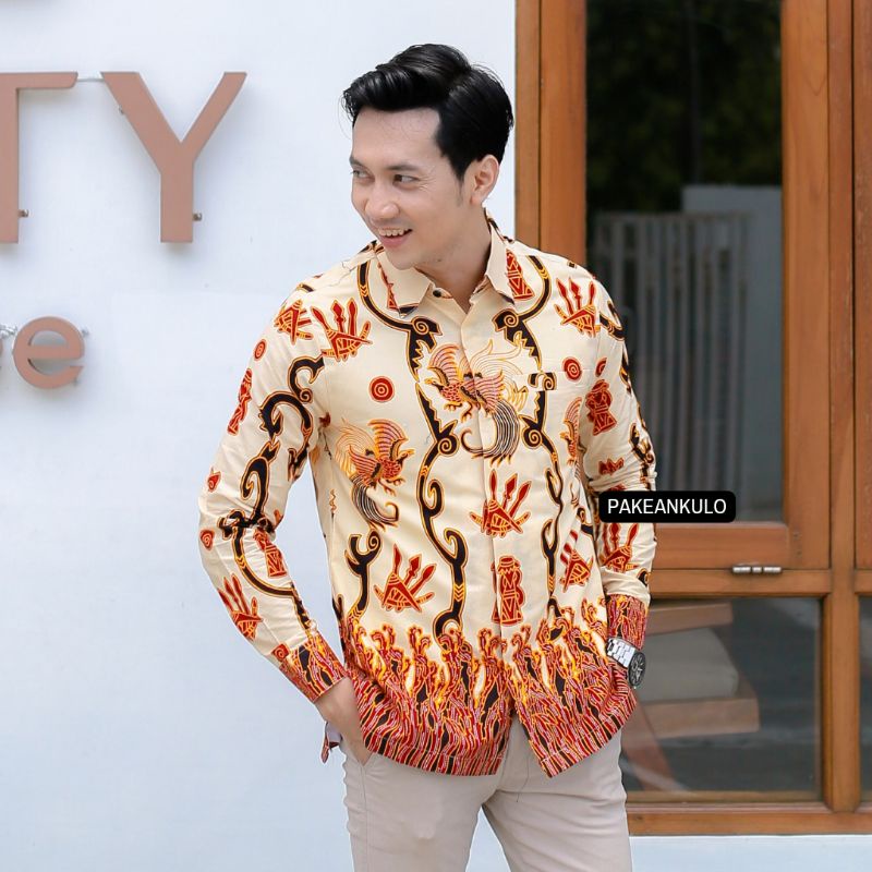 Batik Premium Pria Slimfit || Motif Jagadita