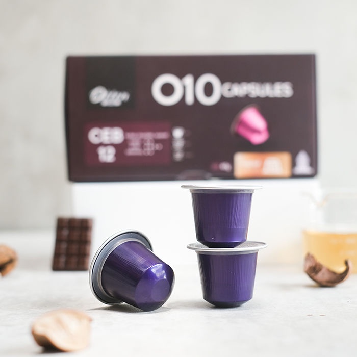 Kopi Kapsul - O10 Crema Espresso Coffee Capsule - Kompatibel Mesin Nespresso