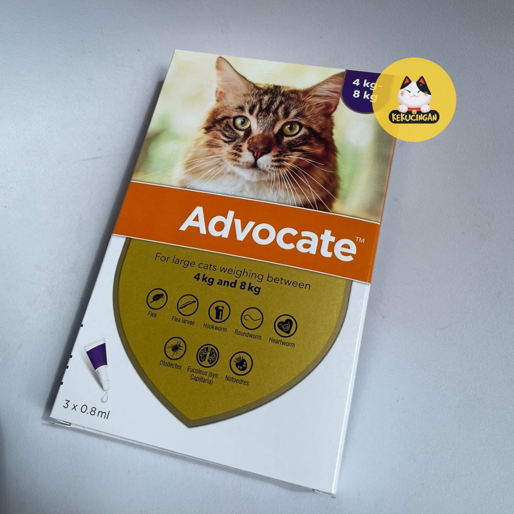 ADVOCATE Cat Obat Kutu Kucing Tetes Per Tube