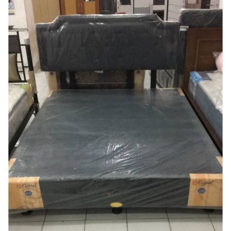 SET Divan + Sandaran Central Asli (Tanpa Kasur)