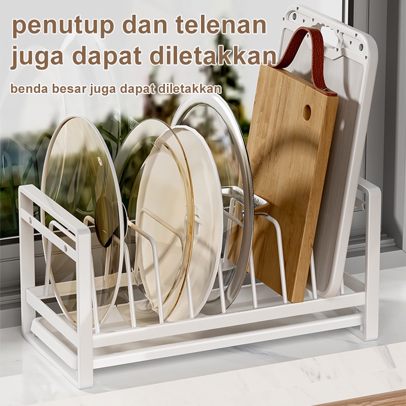 Rak Piring Perapi Dapur/Rak Piring Mangkuk Stainless Steel /Organizer Piring Lemari Berkualitas /Organizer Mangkok Piring