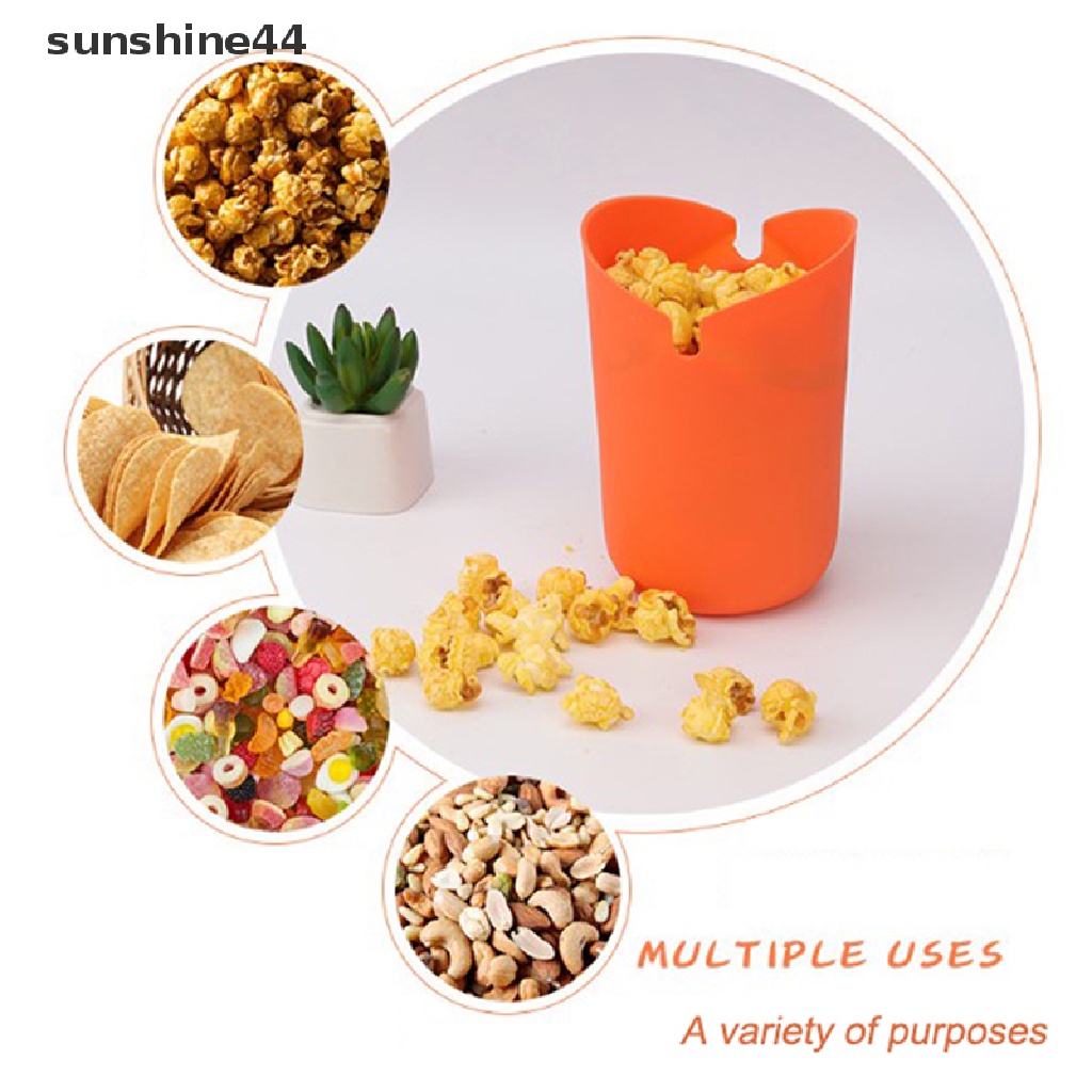 Sunshine Ember Popcorn Lipat Bahan Silikon Untuk Microwave